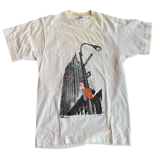 1990s New York Broadway & Times Sq. Graphic Tshirt