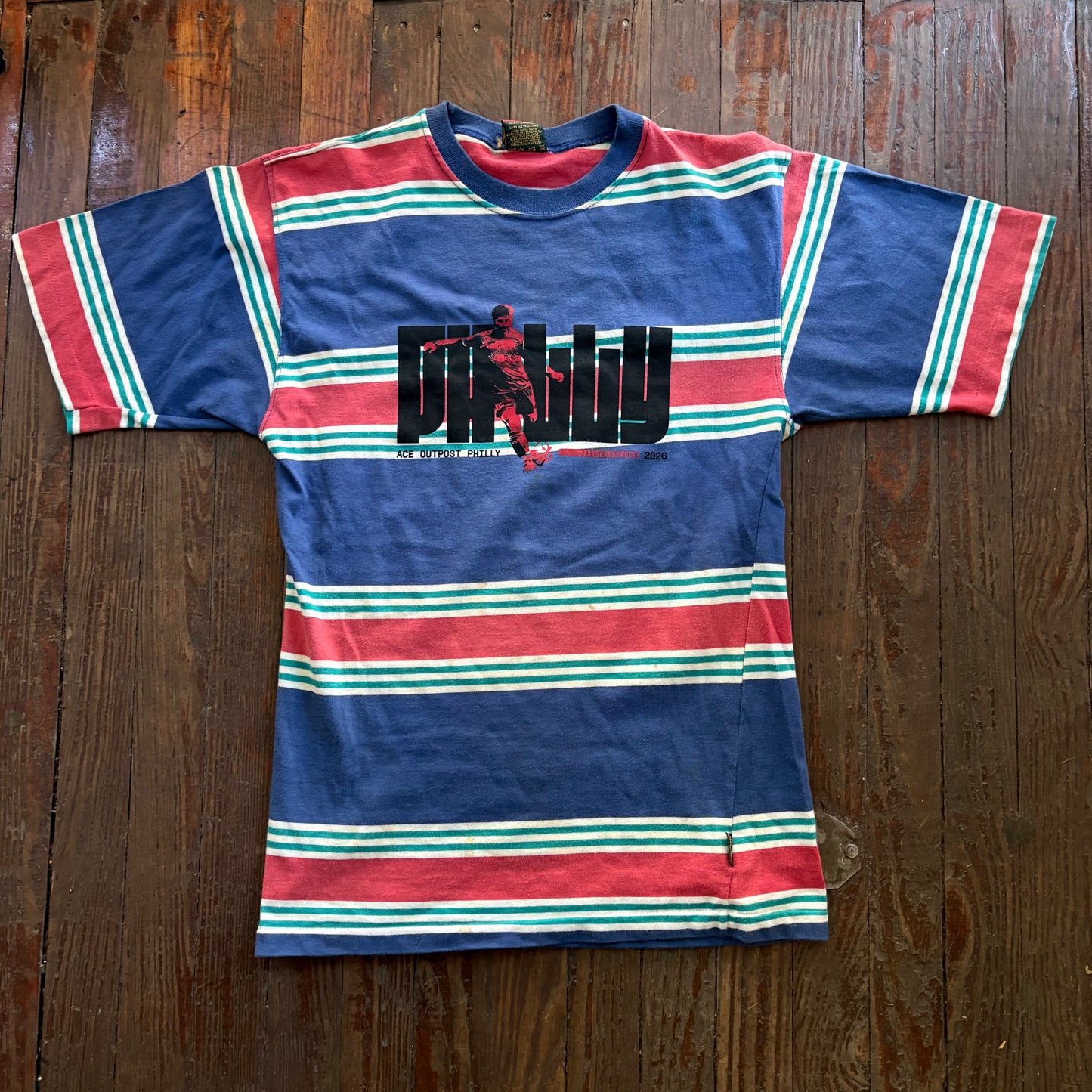 Stripped Ace Soccer Tee