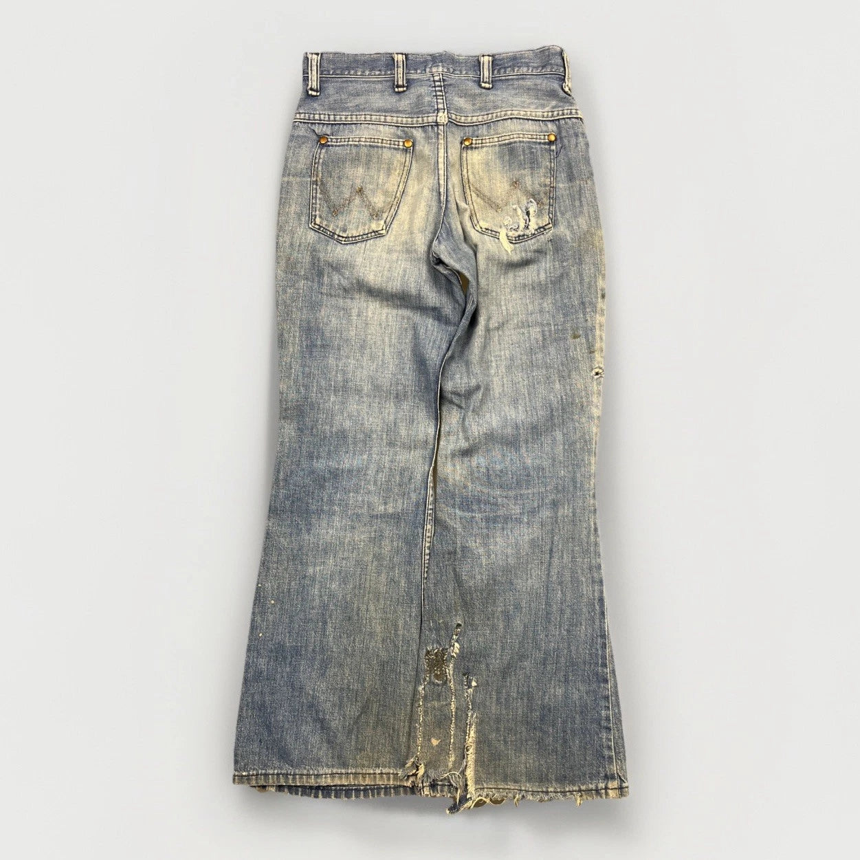 1960’s Wrangler Repaired Patch Flare Jeans