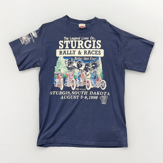 1998 Sturgis Rally & Races Biker T Shirt