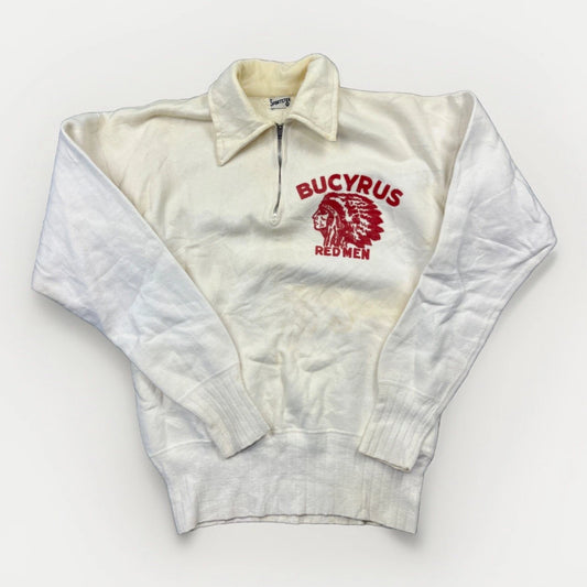 1950’s Bucyrus Red Men Quarter Zip Sweatshirt