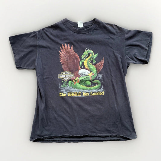 1980's Harley Davidson 3D Emblem T Shirt