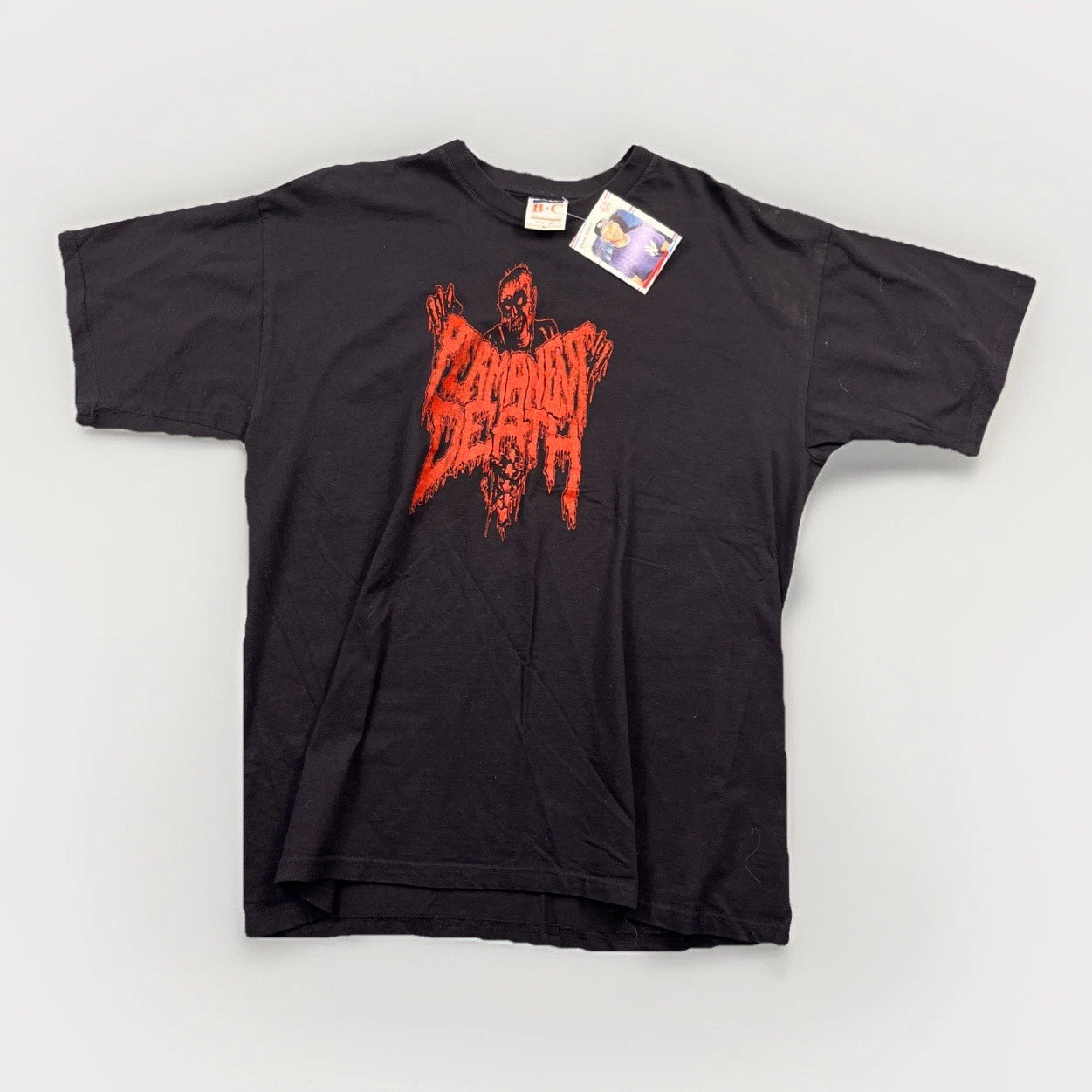 Y2K Permanent Death Noisecore Belgium T Shirt