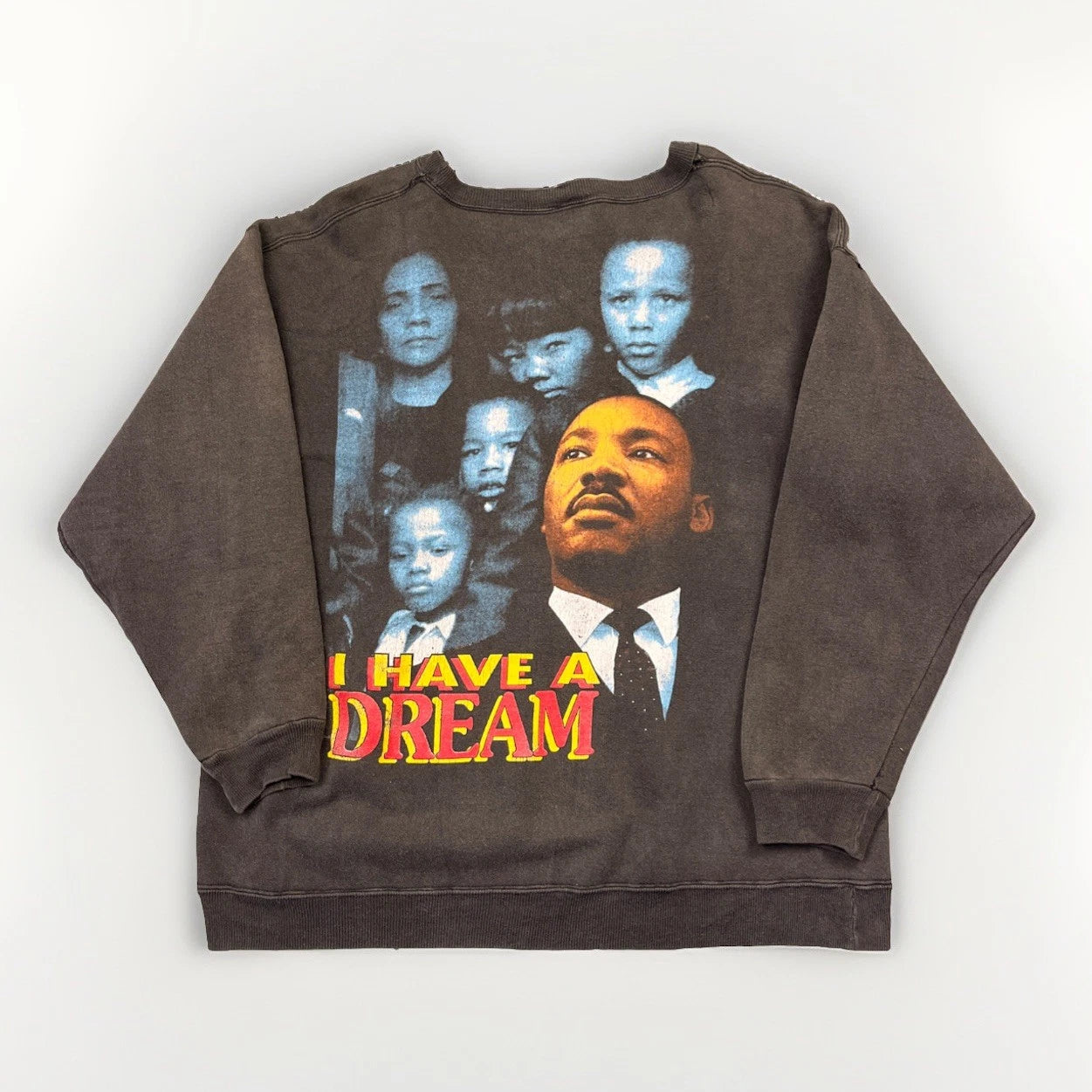 1990’s Martin Luther King Jr. Rap Tee Style Crewneck Sweatshirt