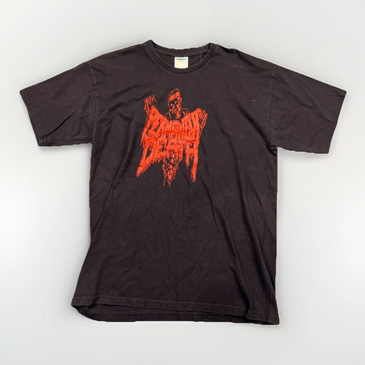 Y2K Permanent Death Noisecore Band Belgium T Shirt
