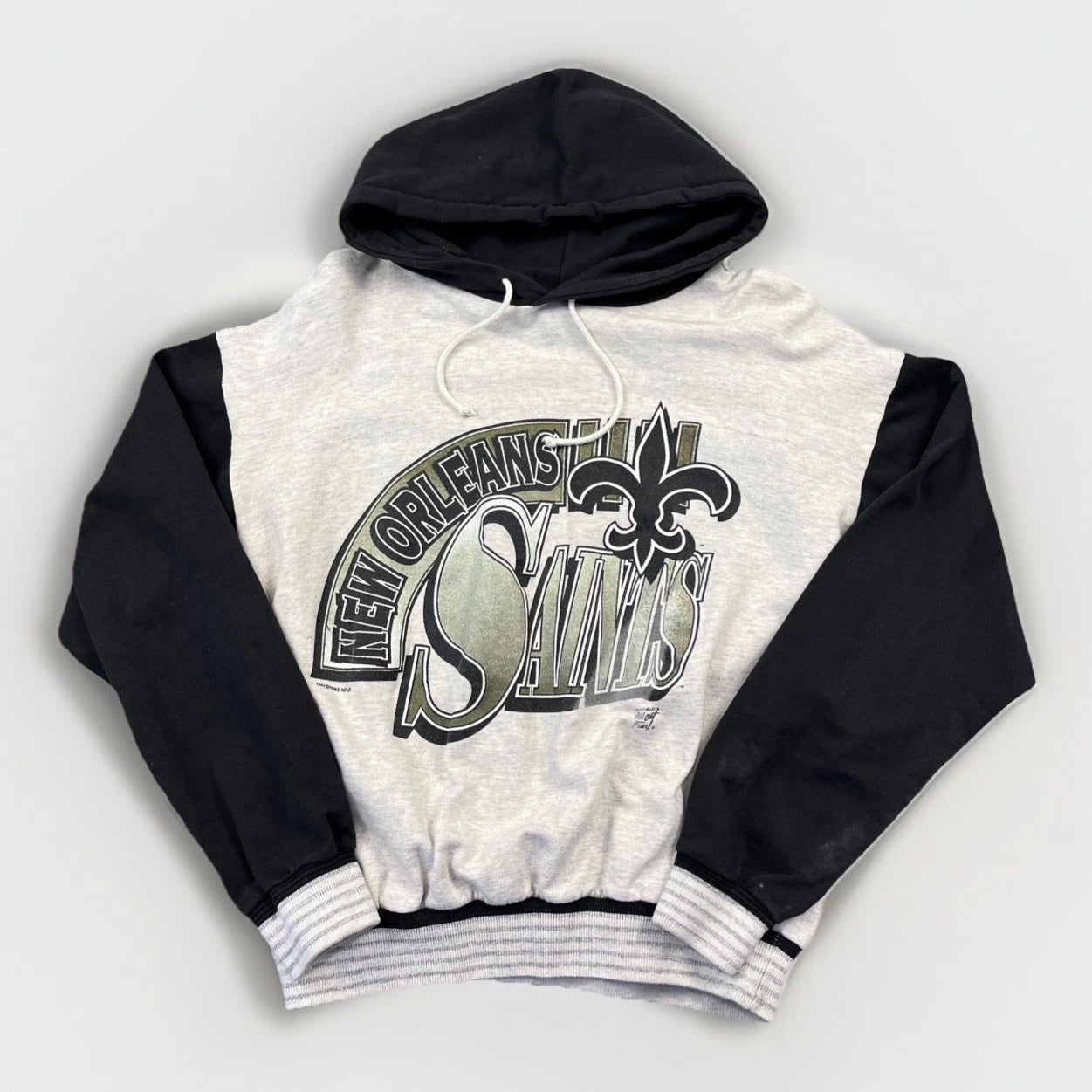 1993 New Orleans Saints Two Tone Hoodie