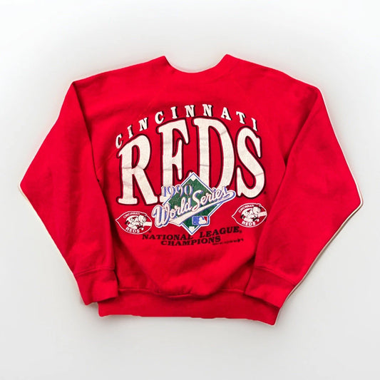 1990 Cincinnati Reds World Series Crewneck Sweatshirt