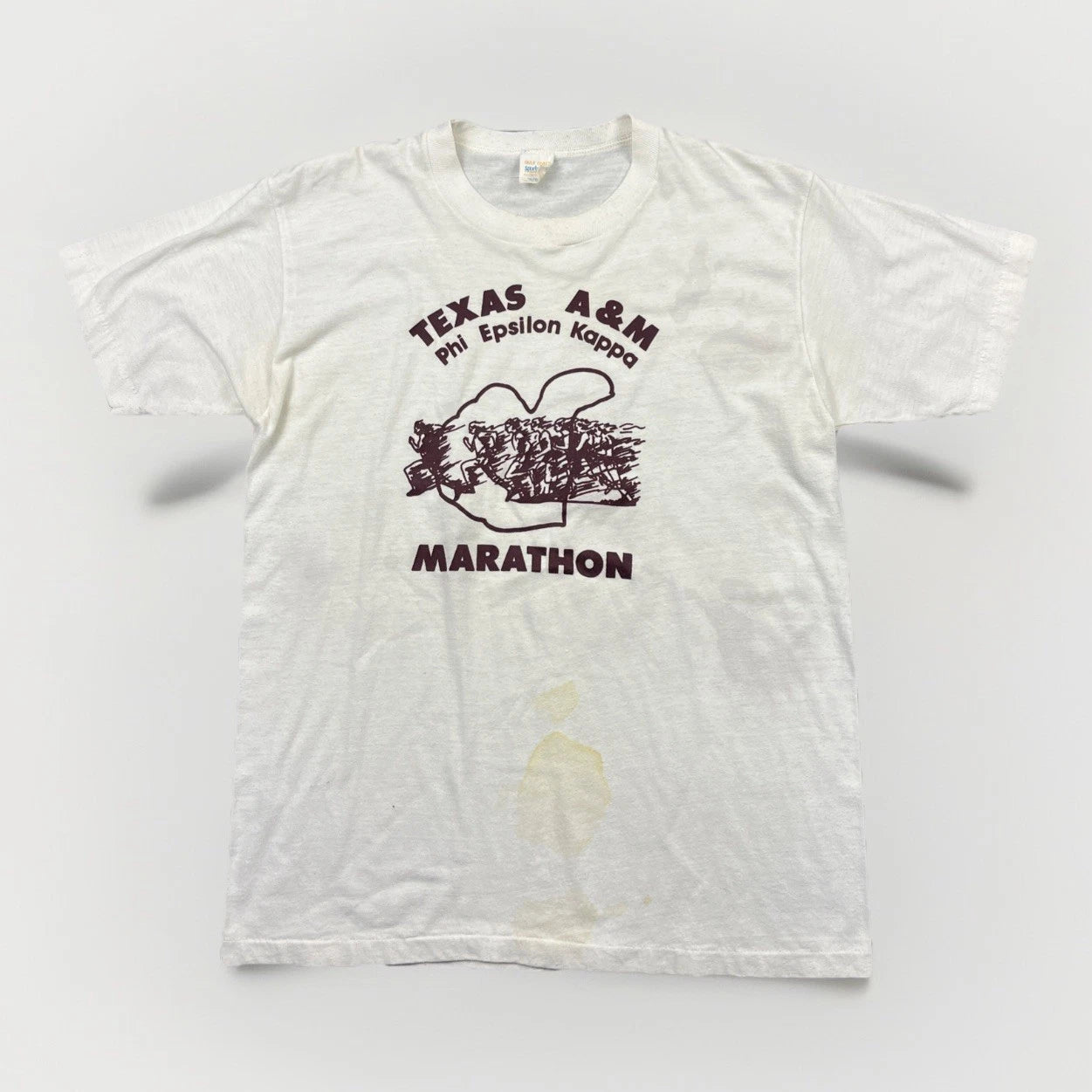 1970’s Texas A&M Phi Epsilon Kappa Marathon T Shirt