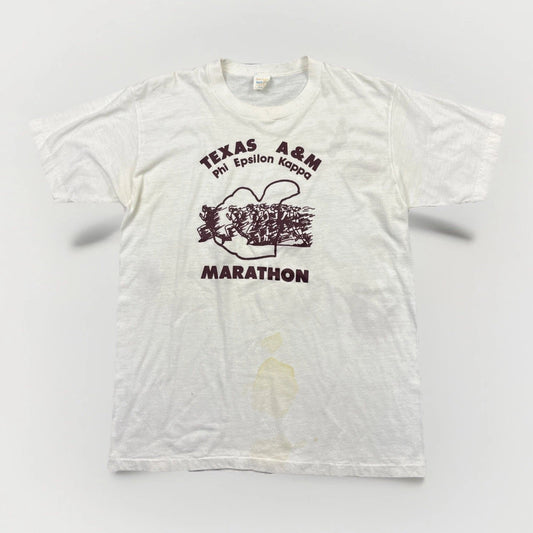 1970’s Texas A&M Phi Epsilon Kappa Marathon T Shirt