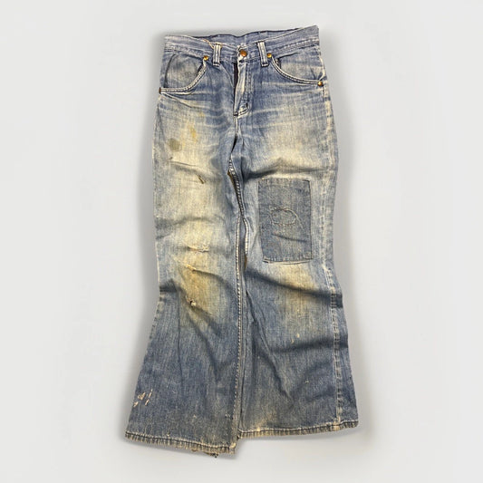 1960’s Wrangler Repaired Patch Flare Jeans
