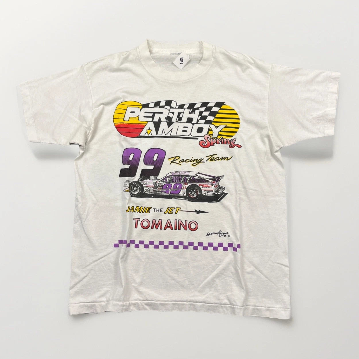 1980’s Perth Amboy Jamie The Jet Tomaino Racing T Shirt