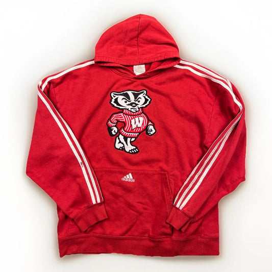 Y2K Wisconsin Badgers Adidas Hoodie