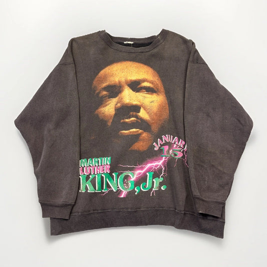 1990’s Martin Luther King Jr. Rap Tee Style Crewneck Sweatshirt