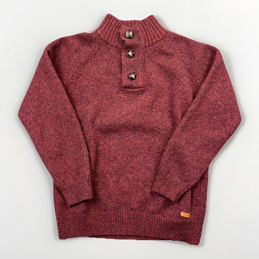 Barbour 1/4 Button Henley Sweater