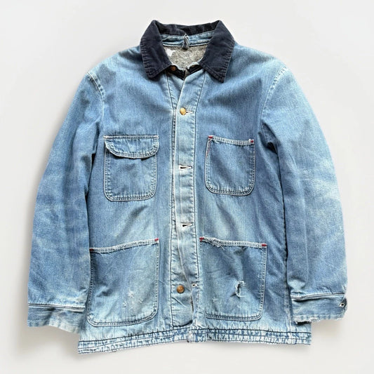 1970's Big Mac Denim Wool Lined Jacket