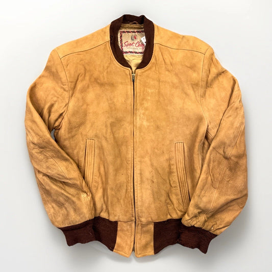 1950’s Sport Chief Suede Bomber Jacket