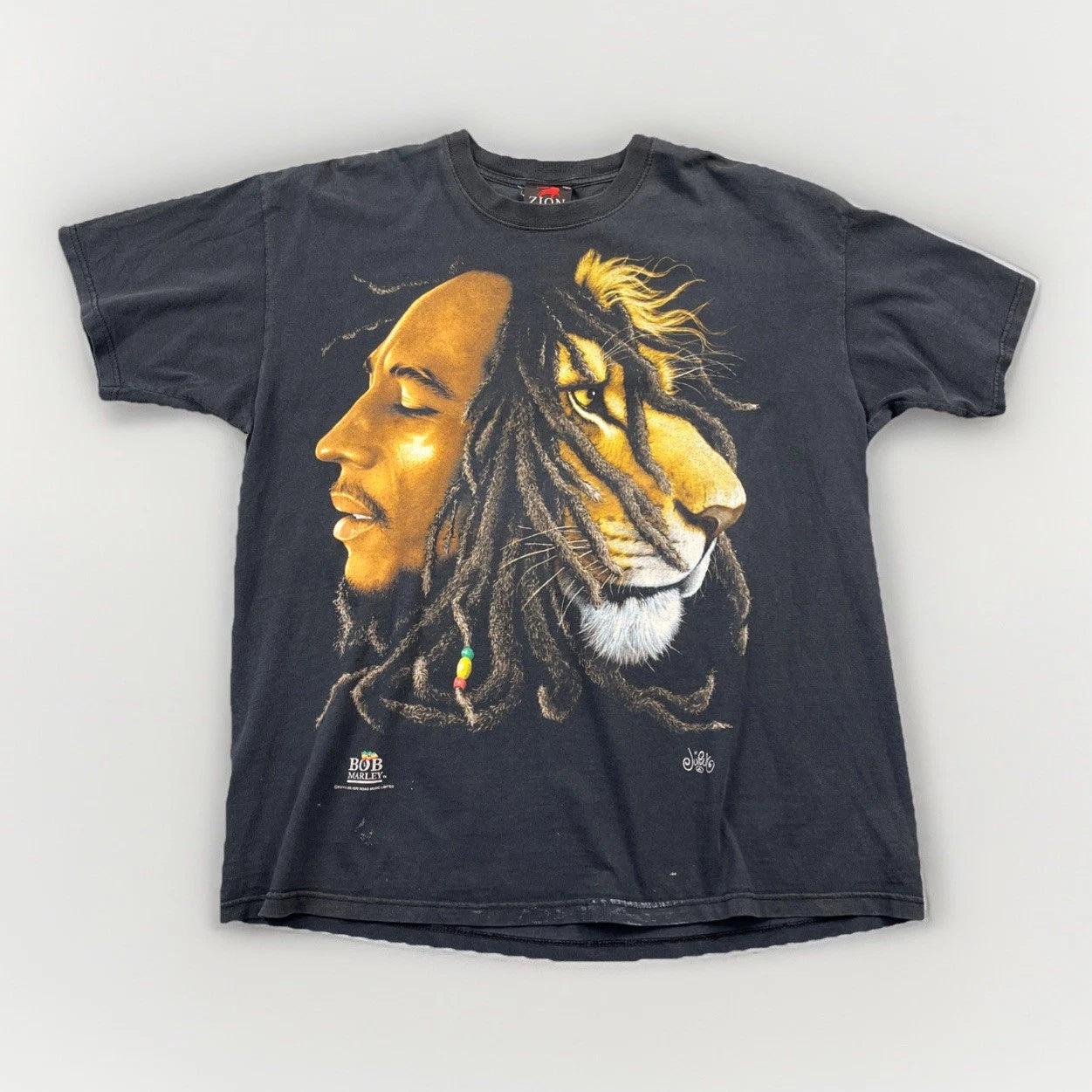 Zion Rootswear Bob Marley T Shirt