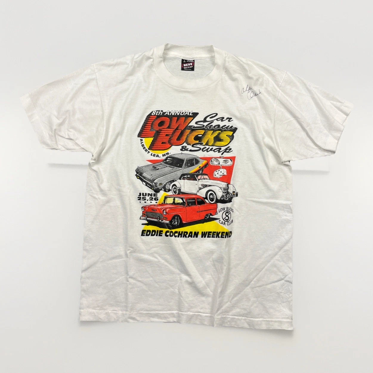 1980’s Low Bucks Car Show/Swap T Shirt