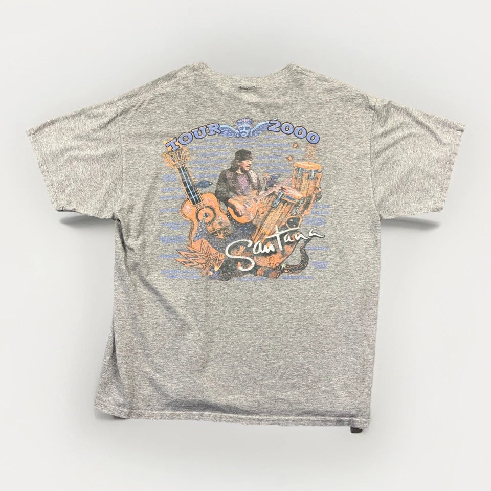 2000 Santana Tour T Shirt