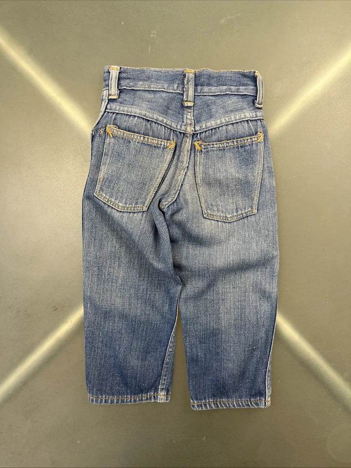 1950’s Crotch River Kids Denim With Donut Button Fly Jeans