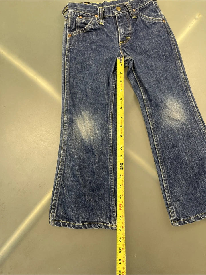 1950’s Kids Lee Dark Wash Denim Flare Jeans