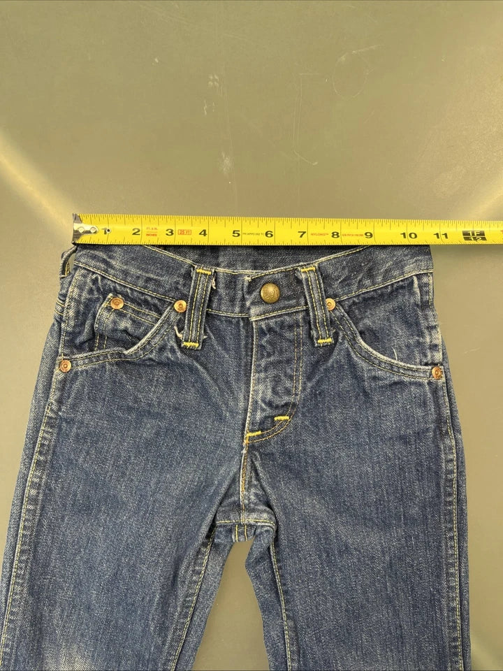 1950’s Kids Lee Dark Wash Denim Flare Jeans