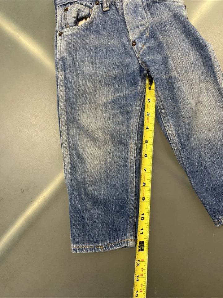 1950’s Crotch River Kids Denim With Donut Button Fly Jeans
